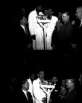 1958 Sugar Ray Robinson Joe Louis Carmen Basilio Original Acetate File Negative (Chicago Sun Times Hologram/MEARS Auction LOA) - Lot of 22