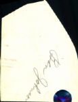 1910s Ban Johnson American League President TSN Original Illustration Artwork (Sporting News Collection Hologram/MEARS LOA) Unique, 1:1 - Lot of 2