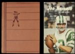 1972 Joe Namath New York Jets & 1949 Offensive Football Book
