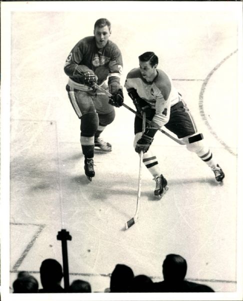 1968 Jean Beliveau Montreal Canadiens "The Sporting News Collection Archives" Original 8" x 10" Photo (Sporting News Collection Hologram/MEARS Photo LOA)