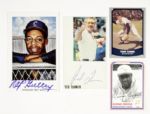1980s Baseball Signed Superstar Collection - Ted Turner Tony Kubek Dennis Biddle Nap Gully - JSA