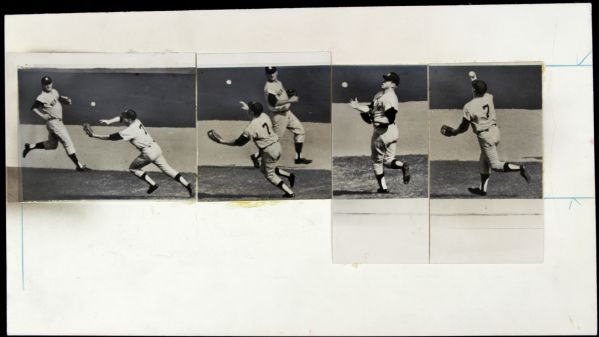 1964 World Series Mickey Mantle "TSN Collection Archives" Original 7.5" x 14" Choice Jumbo Oversized Photo (TSN Collection Hologram/MEARS Photo LOA) Unique, 1:1