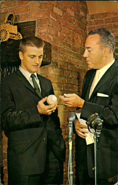1960s Roger Maris New York Yankees Postcard