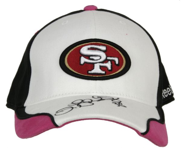 2009 Dashon Goldson San Francisco 49ers Game Worn Signed Sideline Cap PSA/DNA NFL Auctions Certificate