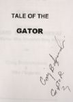 Craig Bodzianowski Tale of the Gator signed Book (PSA/DNA)
