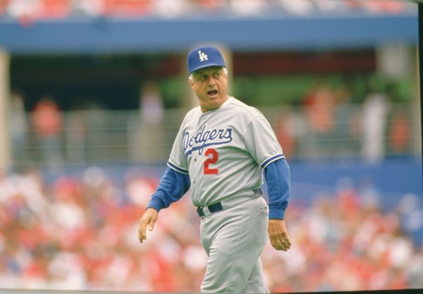 1986-96 Tommy Lasorda Los Angeles Dodgers "The Sporting News" Original Full Color Negative Slide (The Sporting News Collection/MEARS Auction LOA) 