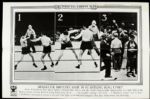 1935 Jim Braddock Defeats Max Baer Boxing Match Illustrated Current News Poster 19" x 12 1/2"