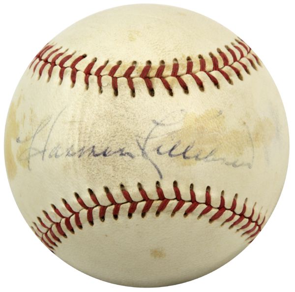 1960s Harmon Killebrew Minnesota Twins Single Signed OAL (Cronin) Baseball - JSA 