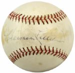 1960s Harmon Killebrew Minnesota Twins Single Signed OAL (Cronin) Baseball - JSA 