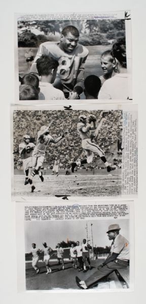 1950-1960s circa Lot of 8 Dick Night train" Lane Wire Photos