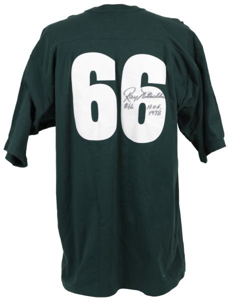 1990s Ray Nitschke Green Bay Packers Signed Shirt - JSA 
