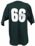 1990s Ray Nitschke Green Bay Packers Signed Shirt - JSA 