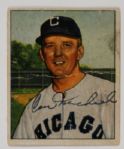 1950 Bowman Cass Michaels Autographed Card (JSA)