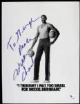 1990s Wilt Chamberlain Los Angeles Lakers Signed 8 1/2" x 11" Advertisement - JSA 