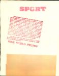 1967 Walter Kennedy SPORT Magazine Collection Archives Original Photo (MEARS Photo LOA)