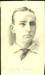 1890s Oliver Tebeau Cleveland Spiders "The Sporting News" Original Illustration Artwork (Sporting News Collection Hologram/MEARS LOA) Unique, 1:1
