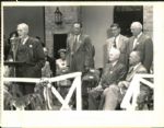 1936-54 Ty Cobb Will Harridge Hall of Fame Induction Ceremony "The Sporting News Collection Archives" Original Photos (Sporting News Collection Hologram/MEARS Photo LOA) - Lot of 8