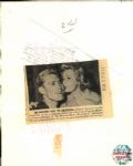1953 Chuck Connors The Sporting News Collection Archives Original Photo (Sporting News Collection Hologram/MEARS Photo LOA)