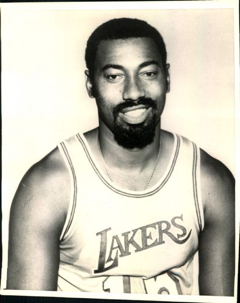 1968-73 Wilt Chamberlain Los Angeles Lakers Lot #3 "SPORT Magazine Collection Archives" Original Photo (MEARS Photo LOA)