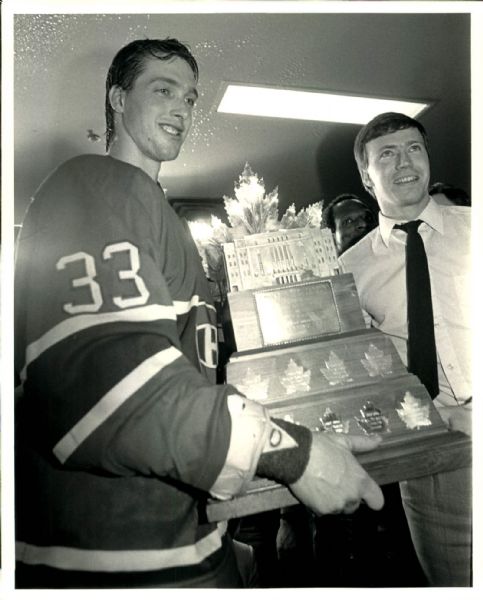 1986 Patrick Roy Montreal Canadiens "The Sporting News Collection Archives" Original 8" x 10" Photo (Sporting News Collection Hologram/MEARS Photo LOA)