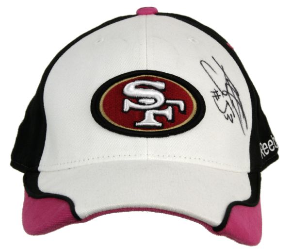 2009 Jeff Ulbrich San Francisco 49ers Game Worn Signed Sideline Cap PSA/DNA NFL Auctions Certificate