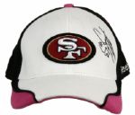 2009 Jeff Ulbrich San Francisco 49ers Game Worn Signed Sideline Cap PSA/DNA NFL Auctions Certificate