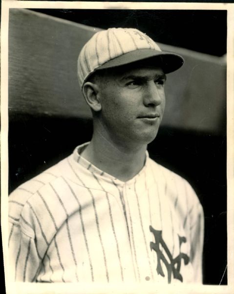 1923-24 circa Travis Jackson New York Giants "The Sporting News Collection Archives" Original 8" x 10" Photo (Sporting News Collection Hologram/MEARS Photo LOA)