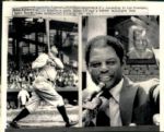1951-93 Willie Mays NY/SF Giants NY Mets The Sporting News Collection Archives Original Photos (Sporting News Collection Hologram/MEARS Photo LOA) - Lot of 42