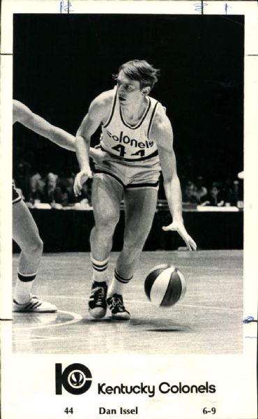 1973 Dan Issel Kentucky Colonels (ABA) "The Sporting News Collection Archives" Original 5" x 8" Photo (Sporting News Collection Hologram/MEARS Photo LOA)