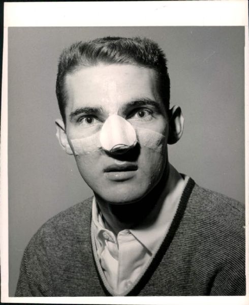 1959 Jerry West West Virginia Mountaineers "The Sporting News Collection Archives" Original 6" x 7.25" Photo (Sporting News Collection Hologram/MEARS Photo LOA)