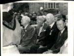 1936-87 Cooperstown Hall of Fame Induction Ceremonies The Sporting News Collection Archives Original Photos (Sporting News Collection Hologram/MEARS Photo LOA) - Lot of 18