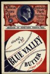 1932 Chicago White Sox vs. St. Louis Browns Official Scorecard