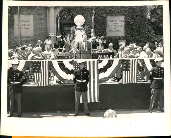 1955-60 Branch Rickey Hall of Fame Induction Ceremony "The Sporting News Collection Archives" Original Photo (Sporting News Collection Hologram/MEARS Photo LOA)