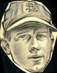 1917-69 St. Louis Cardinals The Sporting News Original Illustration Artwork (Sporting News Collection Hologram/MEARS LOA) Unique, 1:1 - Lot of 14