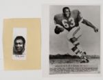 1970s circa Lot of  4 Willie Lanier Wire Photos