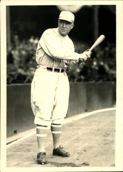 1928 Tris Speaker Philadelphia Athletics "The Sporting News Collection Archives" Original 5" x 7" Photo (Sporting News Collection Hologram/MEARS Photo LOA)