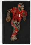 1960s circa Original String Art Football Player
