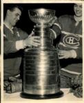 1960 Maurice Richard Jean Beliveau Montreal Canadiens "The Sporting News Collection Archives" Original 8" x 10" Photo (Sporting News Collection Hologram/MEARS Photo LOA)