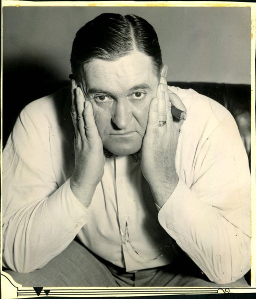 1936-41 Joe McCarthy New York Yankees "The Sporting News Collection Archives" Original Photo (Sporting News Collection Hologram/MEARS Photo LOA)