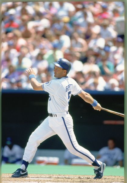 1985-93 George Brett Kansas City Royals "The Sporting News" Original Full Color Negative Slide (The Sporting News Collection/MEARS Auction LOA) 