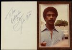 1970s Jim Rice Boston Red Sox Vintage Signed Photo & Holder - JSA 
