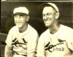 1934 Frankie Frisch Mike Gonzalez St. Louis Cardinals "The Sporting News Collection Archives" Original 7.5" x 9.5" Photo (Sporting News Collection Hologram/MEARS Photo LOA)