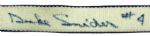 Duke Snider Signed Worn Brooklyn Dodgers Legend Belt - JSA