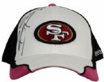 2009 Barry Sims San Francisco 49ers Game Worn Signed Sideline Cap PSA/DNA NFL Auctions Certificate