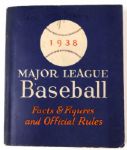 1937-39 Major League Baseball Facts & Rule Book Lot (3)