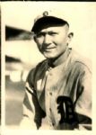 1930 Tony Rensa Detroit Tigers "The Sporting News Collection Archives" Original 5" x 7" Photo (Sporting News Collection Hologram/MEARS Photo LOA)
