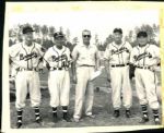 1955 Milwaukee Braves Farm System Training Camp Instructors "The Sporting News Collection Archives" Original 8" x 9.5" Photo (Sporting News Collection Hologram/MEARS Photo LOA)