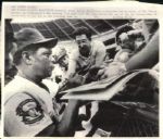 1951-93 Willie Mays NY/SF Giants NY Mets The Sporting News Collection Archives Original Photos (Sporting News Collection Hologram/MEARS Photo LOA) - Lot of 42