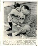 1957 Hank Greenberg Cleveland Indians "The Sporting News Collection Archives" Original 8" x 10" Photo (Sporting News Collection Hologram/MEARS Photo LOA)