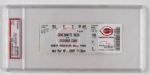 2004 Cincinnati Red vs Chicago Cubs Full Ticket - Maddux 1st Start for Chicago Since 1992